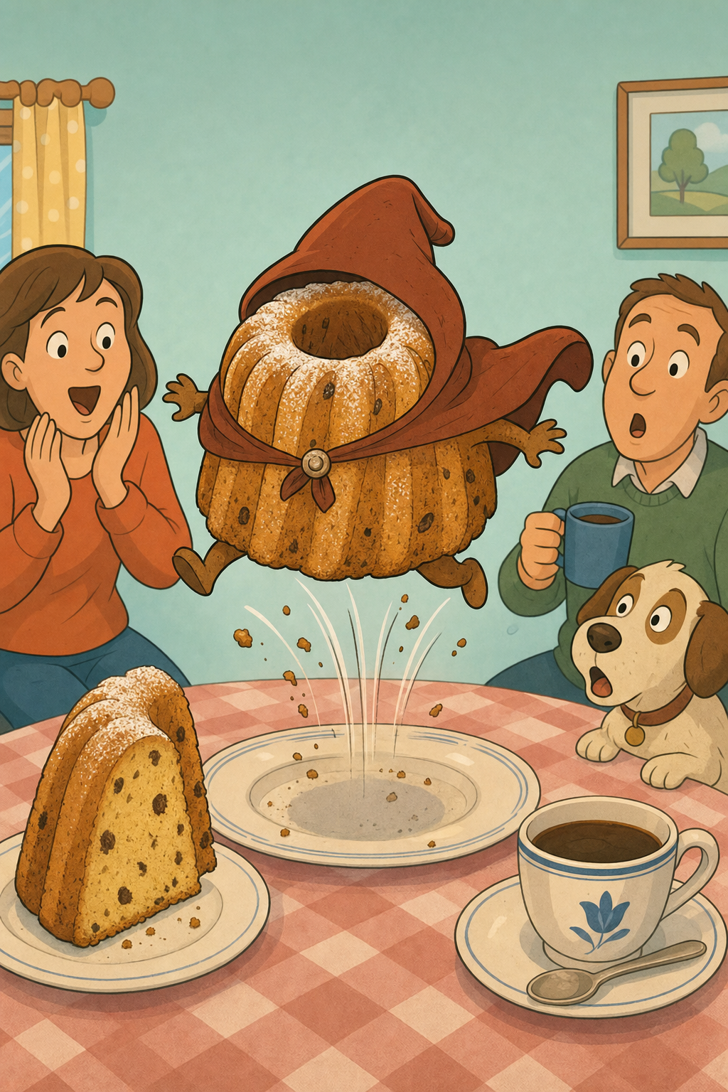 Illustration zu Gugelhupf